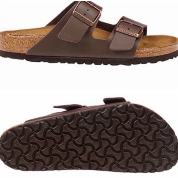 Birkenstock Women’s Arizona Birko-Flor Sandals, Brown NWT - Picture 4 of 11